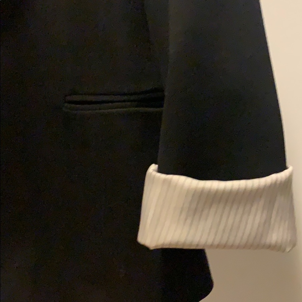 Philosophy Size Medium Black Basic Blazer - image 8